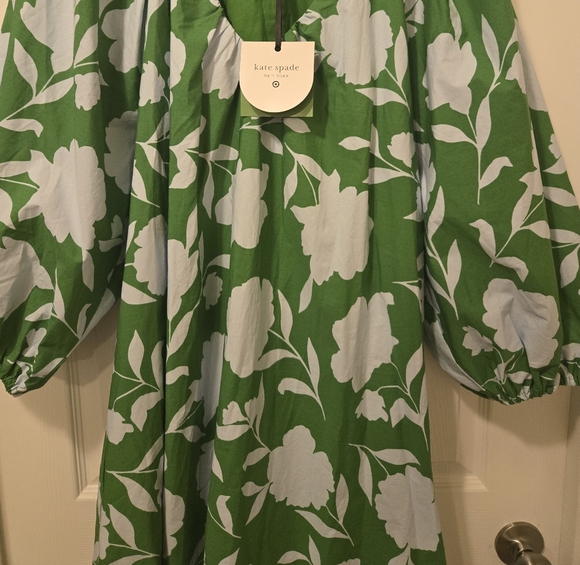Kate Spade Green Floral Dress - Picture 5 of 8
